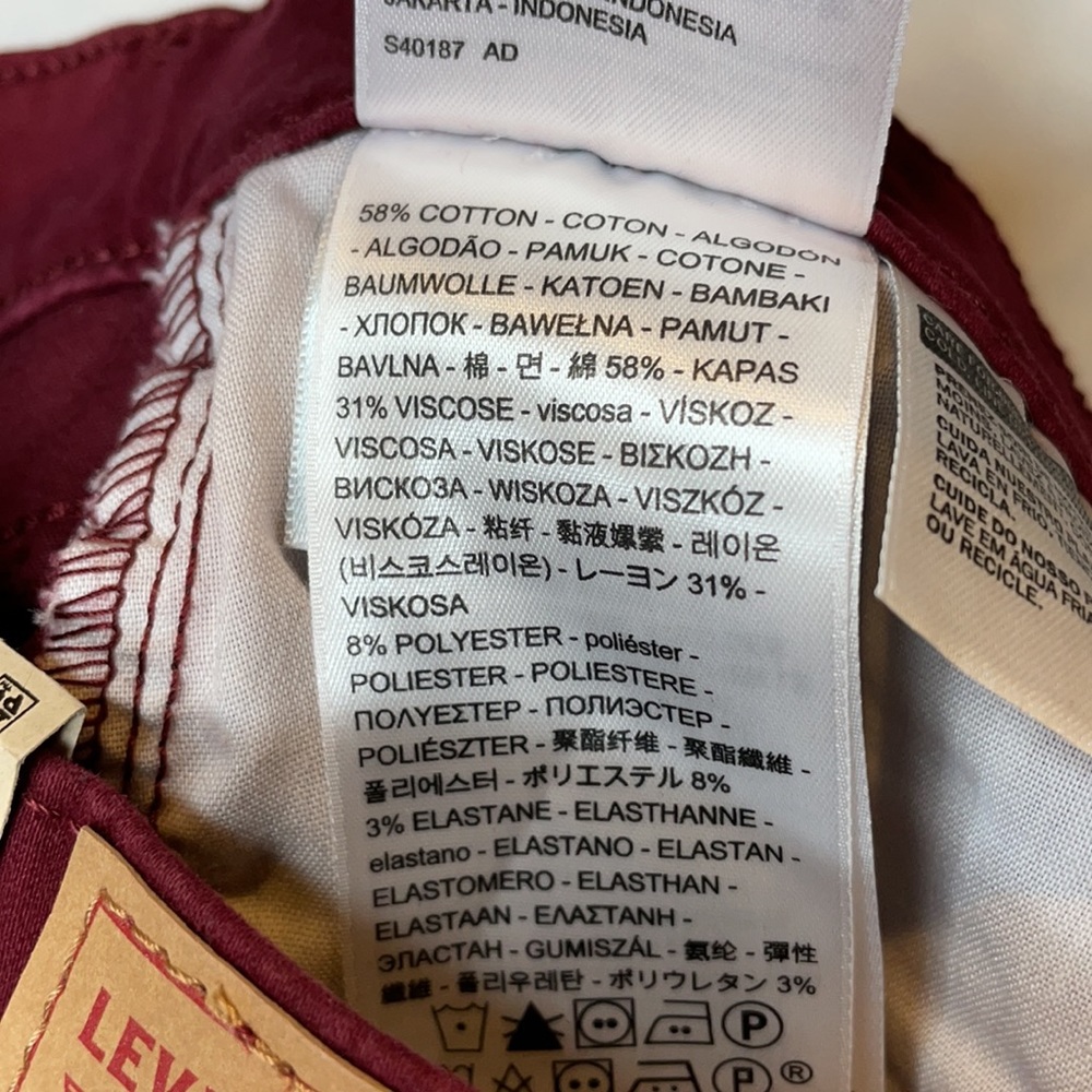 LEVI'S WOMEN'S 720 HIGH RISE SUPER SKINNY JEANS SIZE 24 - Picture 7 of 9